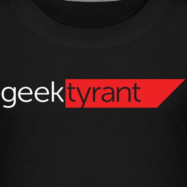 geektyrant logo 2013 single white png