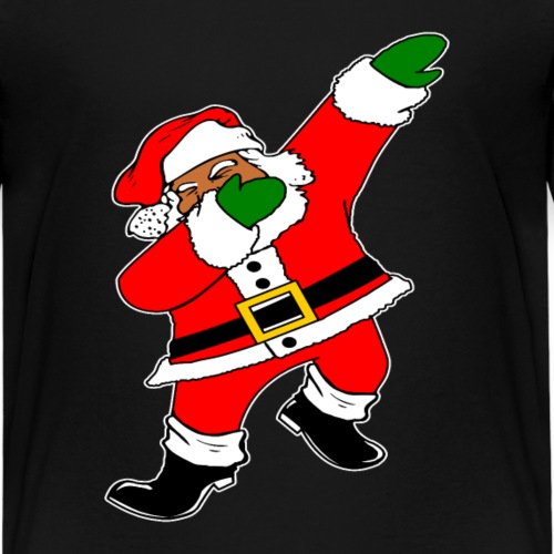 Dab Black Santa Claus - Kids' Premium T-Shirt