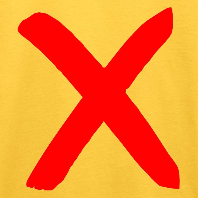 X, Big Red X