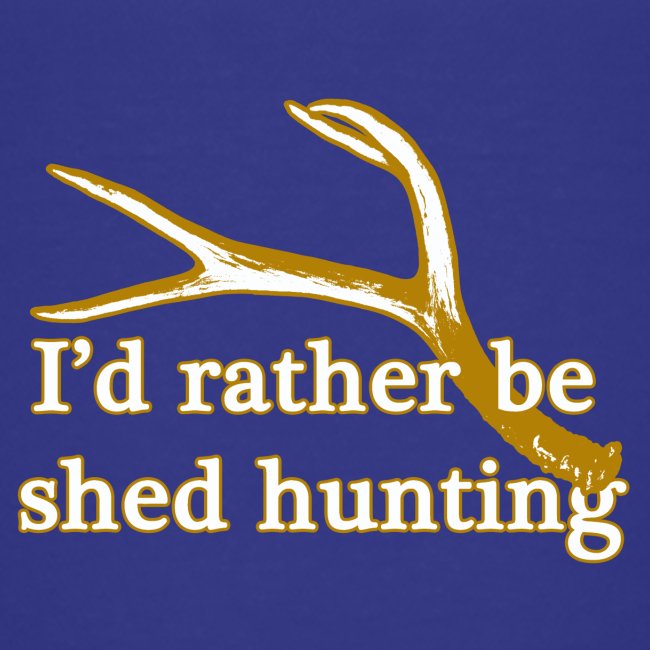 Shed hunting