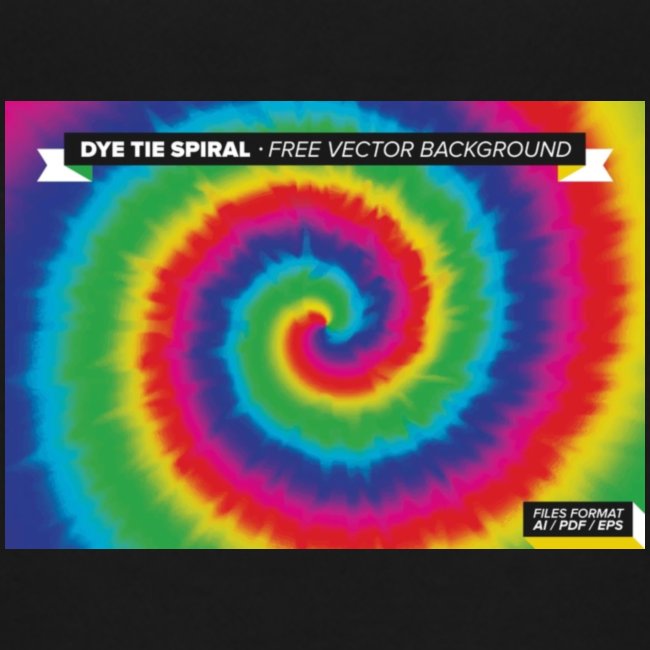 dye tie spiral free vector background