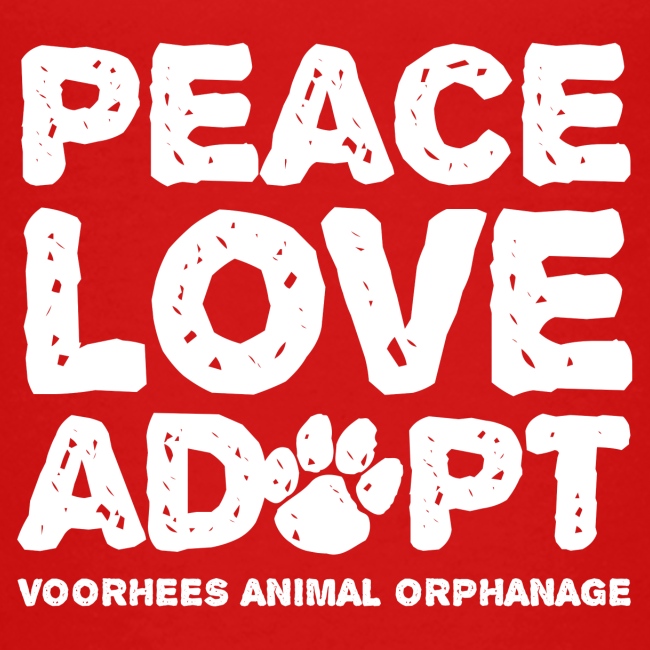 Peace Love Adopt Front png