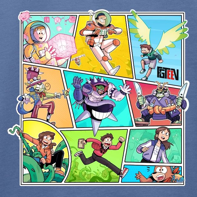 FGTeeV Blasts Off (Book T-Shirt)
