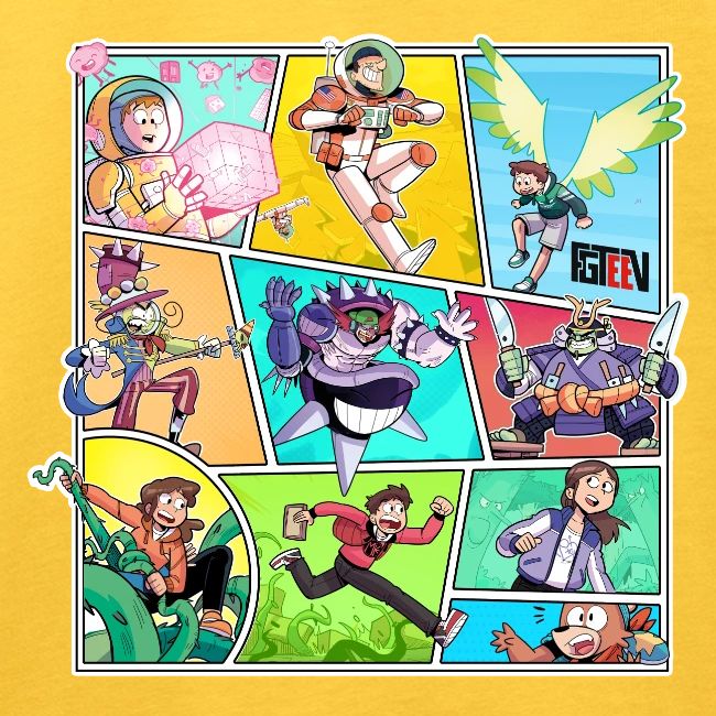 FGTeeV Blasts Off (Book T-Shirt)
