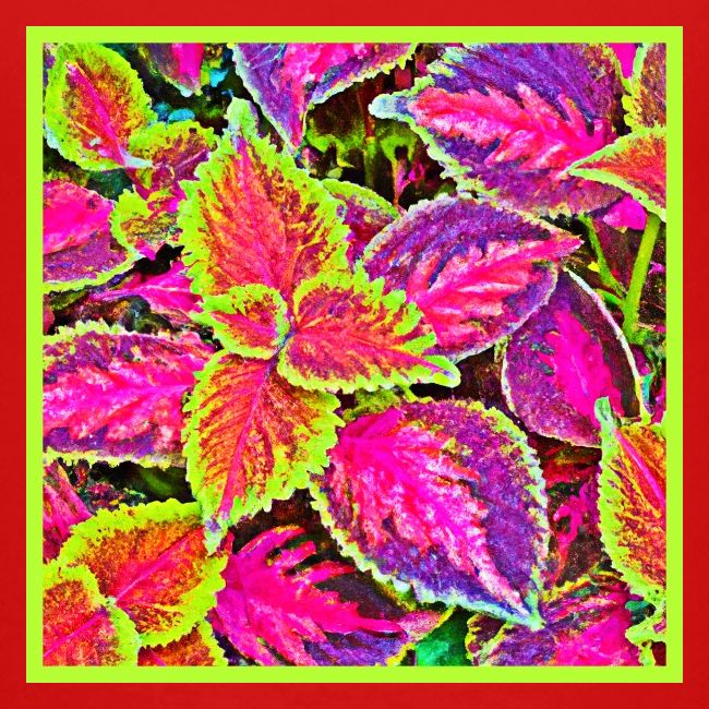 Vivid ChromaLeaf Harmony Pattern