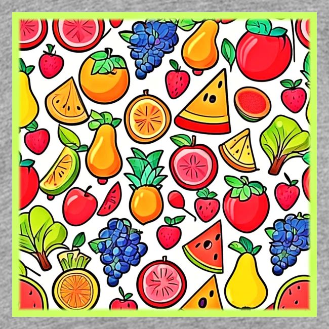 Vibrant Fruit Pattern