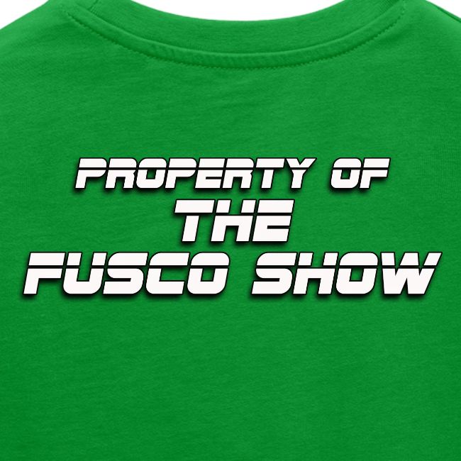 Producer Jay on Dartboard with Fusco Show back