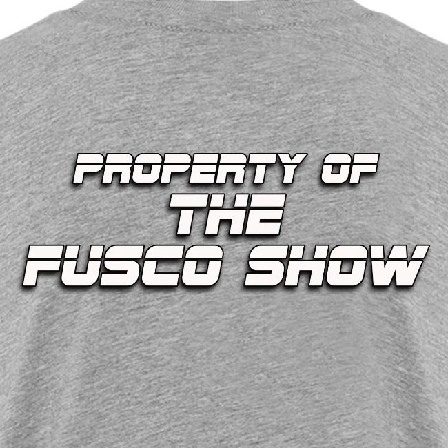 Producer Jay on Dartboard with Fusco Show back