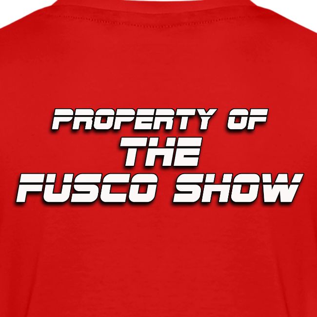 Producer Jay on Dartboard with Fusco Show back