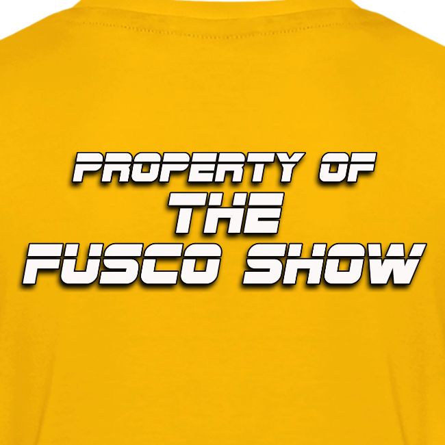 Producer Jay on Dartboard with Fusco Show back