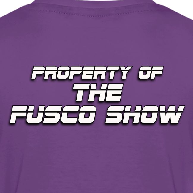 Producer Jay on Dartboard with Fusco Show back