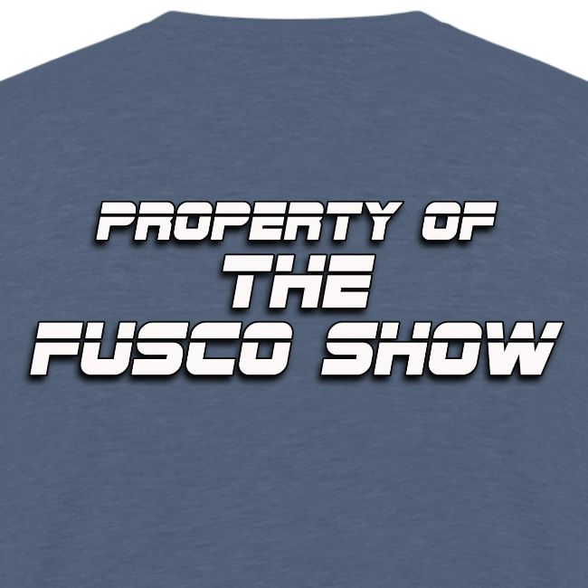 Producer Jay on Dartboard with Fusco Show back