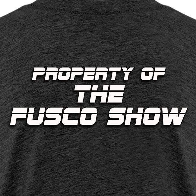 Producer Jay on Dartboard with Fusco Show back