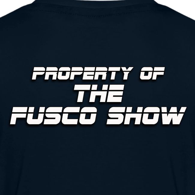 Producer Jay on Dartboard with Fusco Show back