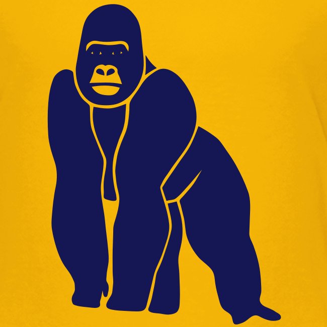 gorilla ape monkey king kong godzilla silver back