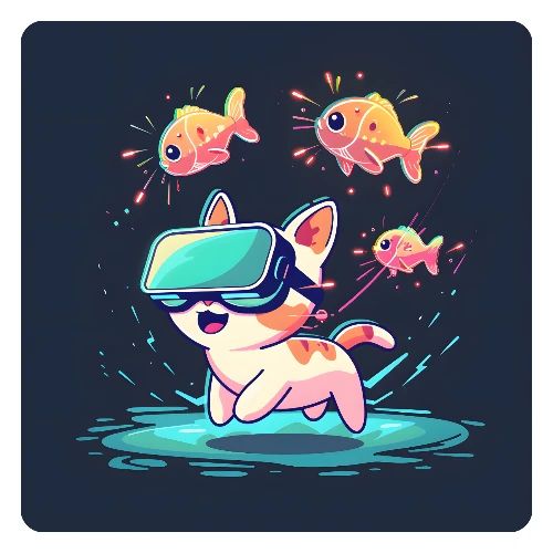 Virtual Kitty Quest - Kids' Premium T-Shirt