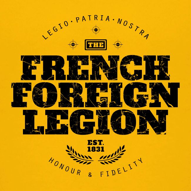 The French Foreign Legion - Black