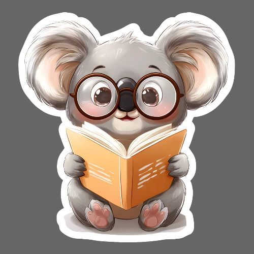 Gamer Koala Reading Strategy Book - Kids' Premium T-Shirt