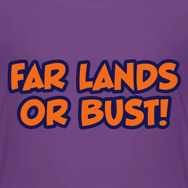 Far Lands or Bust Classic Logo