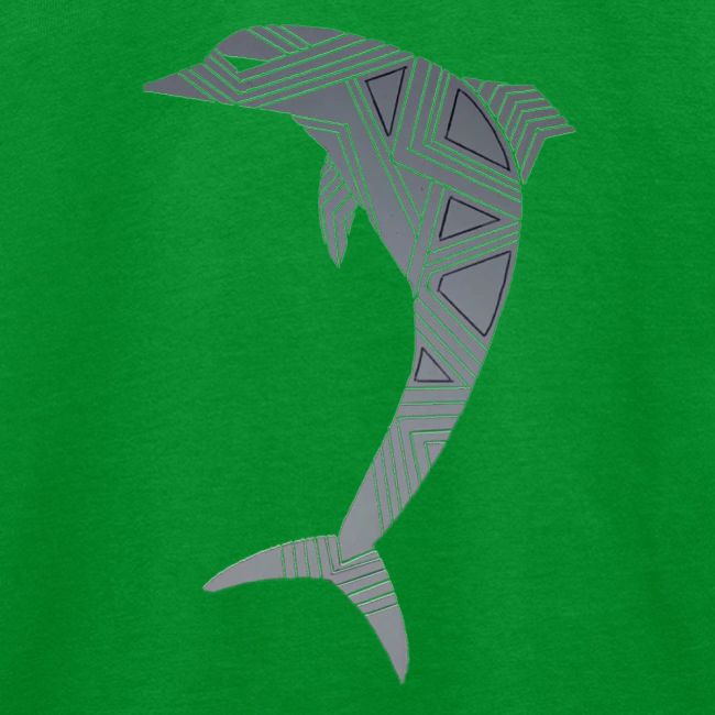 dolphin art deco