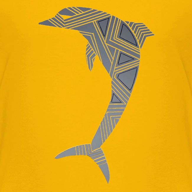 dolphin art deco