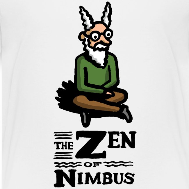 The Zen of Nimbus t-shirt / Nimbus color with logo
