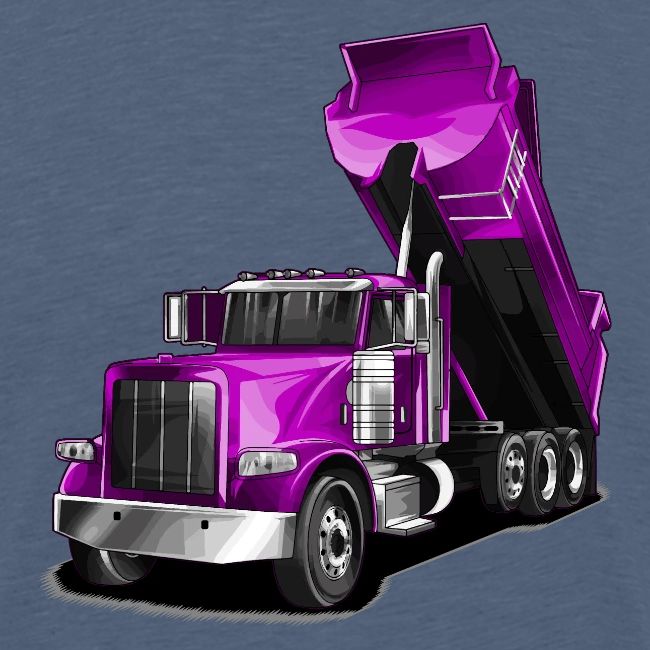 Dump Truck Purple