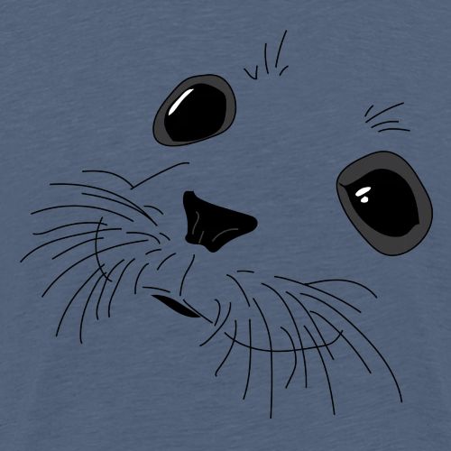 Seal Face (Front) Logo (Back) - Kids' Premium T-Shirt