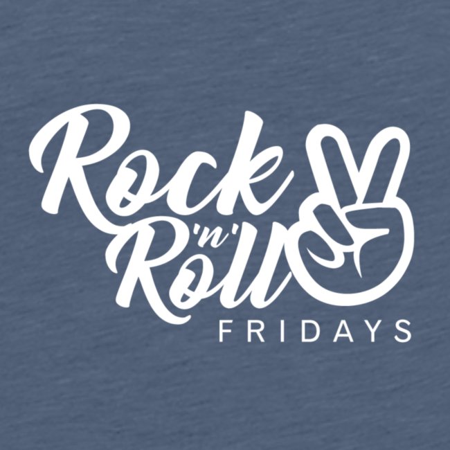 Rock 'n' Roll Fridays Classic White Logo