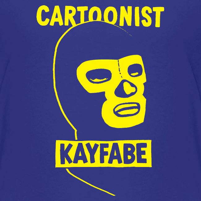 Cartoonist Kayfabe Wrestling Mask