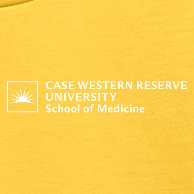 SOM Two Line Horizontal Primary Logo CWRU WHITE 1