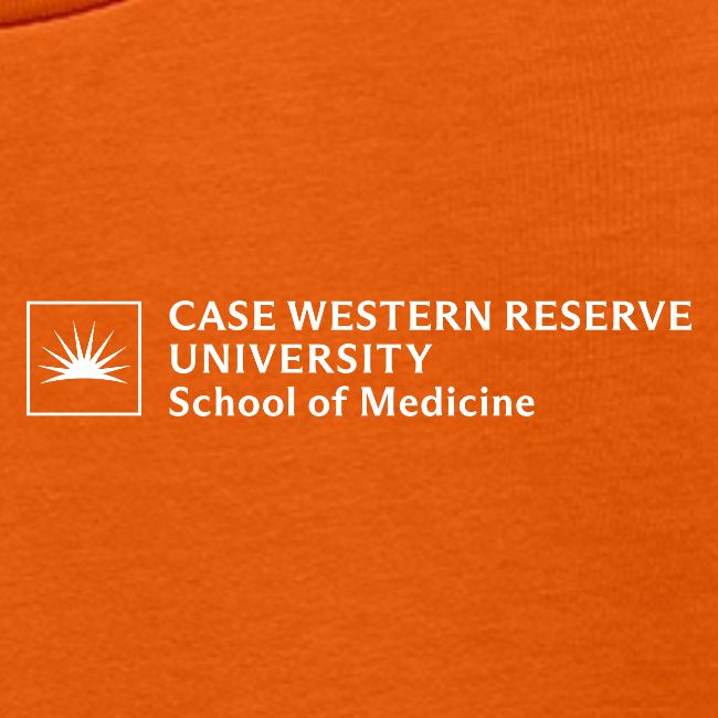SOM Two Line Horizontal Primary Logo CWRU WHITE 1