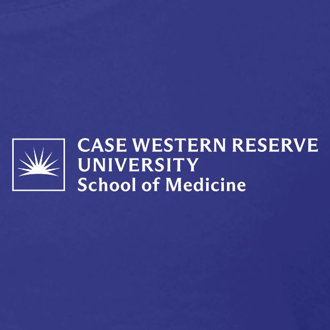 SOM Two Line Horizontal Primary Logo CWRU WHITE 1