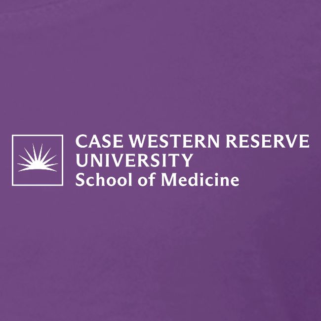 SOM Two Line Horizontal Primary Logo CWRU WHITE 1