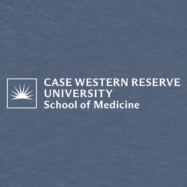 SOM Two Line Horizontal Primary Logo CWRU WHITE 1