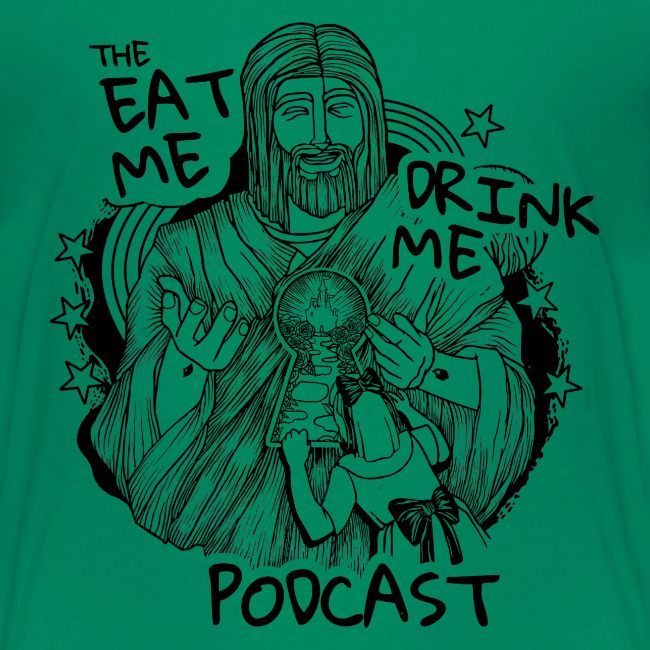 Eat Me Drink Me Podcast revamped logo