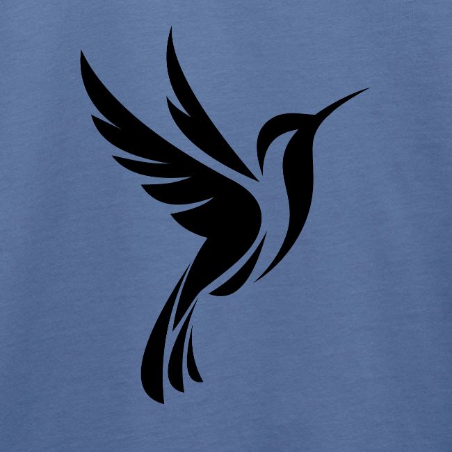 Hummingbird Spot Logo in Black