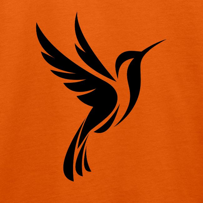 Hummingbird Spot Logo in Black