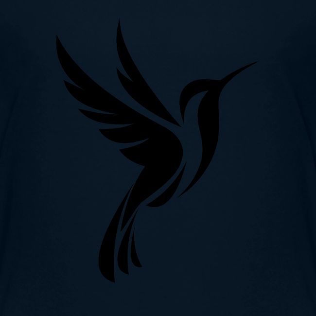 Hummingbird Spot Logo in Black