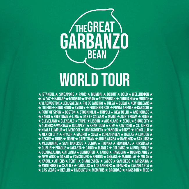 The Great Garbanzo Bean World Tour