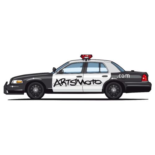 Crown Vic Police Car Artsmoto - Kids' Premium T-Shirt