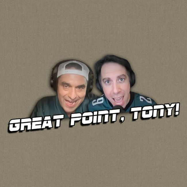 GREAT POINT, TONY! (No glow)