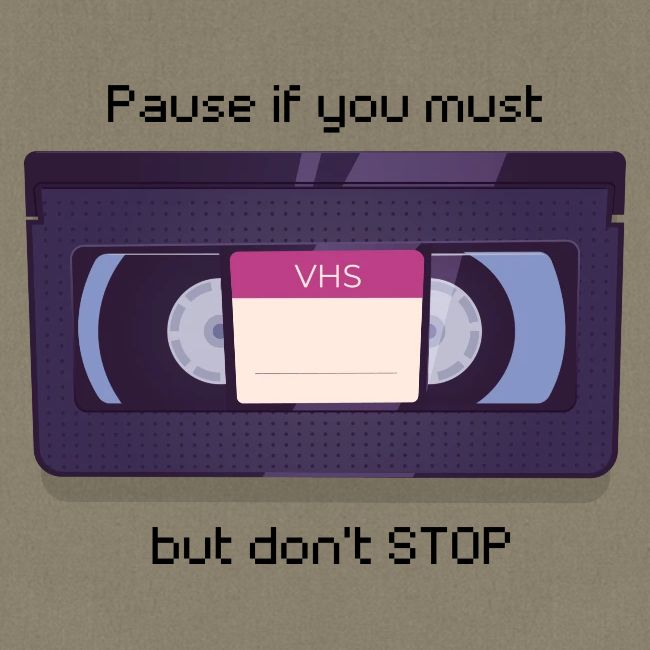 Pause bud don't Stop VHS