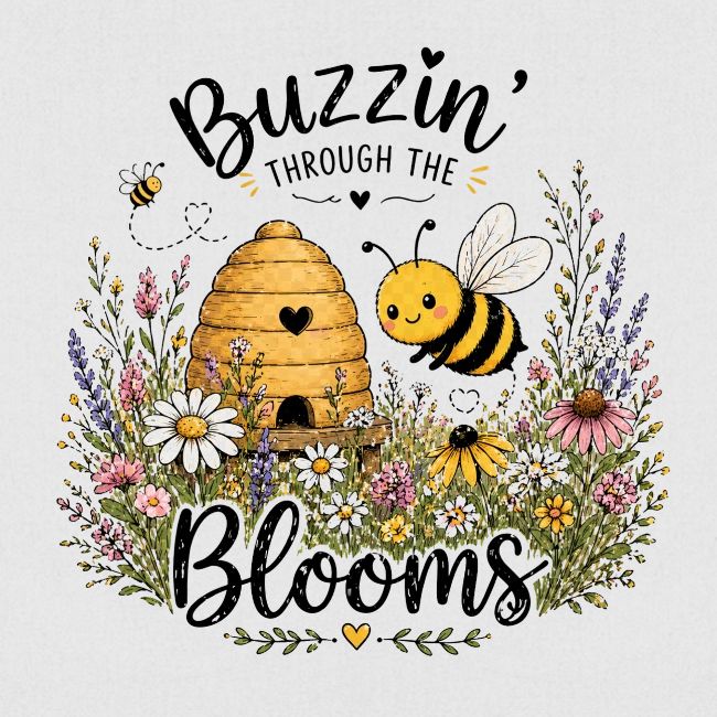Buzzin' Through The Blooms
