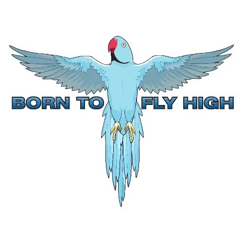 BORN TO FLY HIGH - Tote Bag