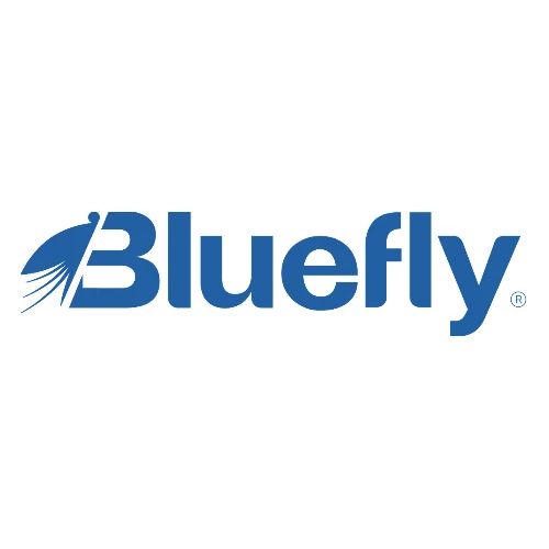 Bluefly Logotype - Blue - Tote Bag
