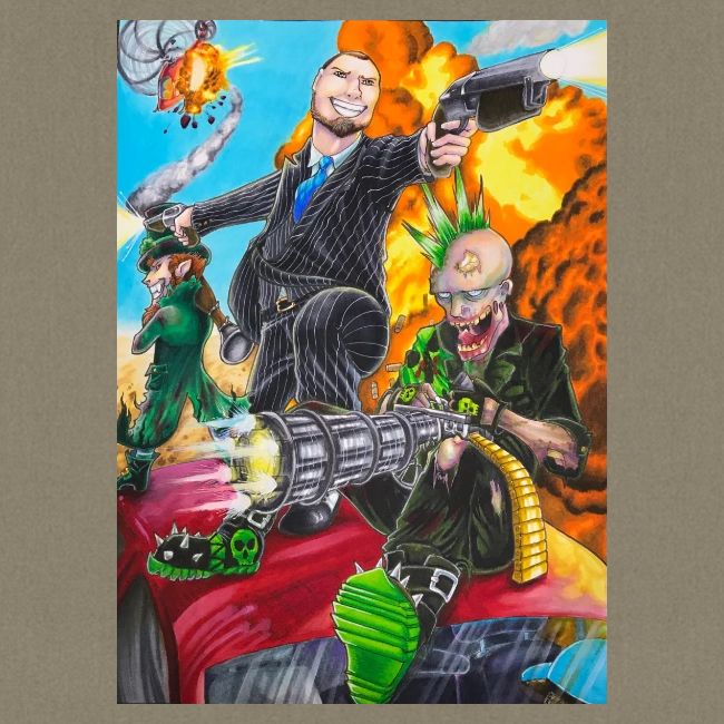 Me and the Boys Making Noise