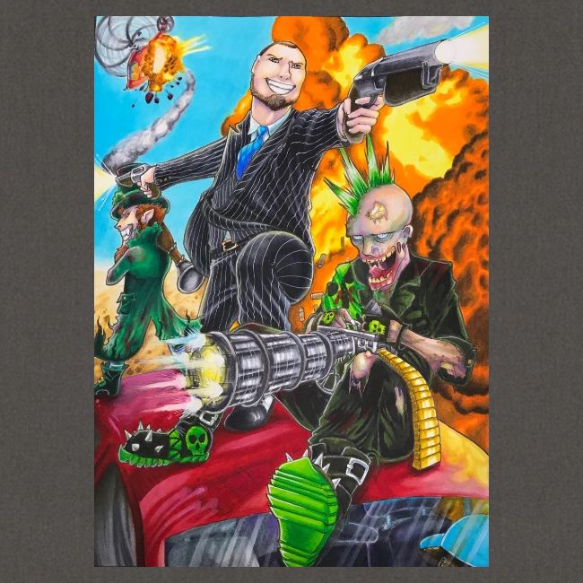 Me and the Boys Making Noise