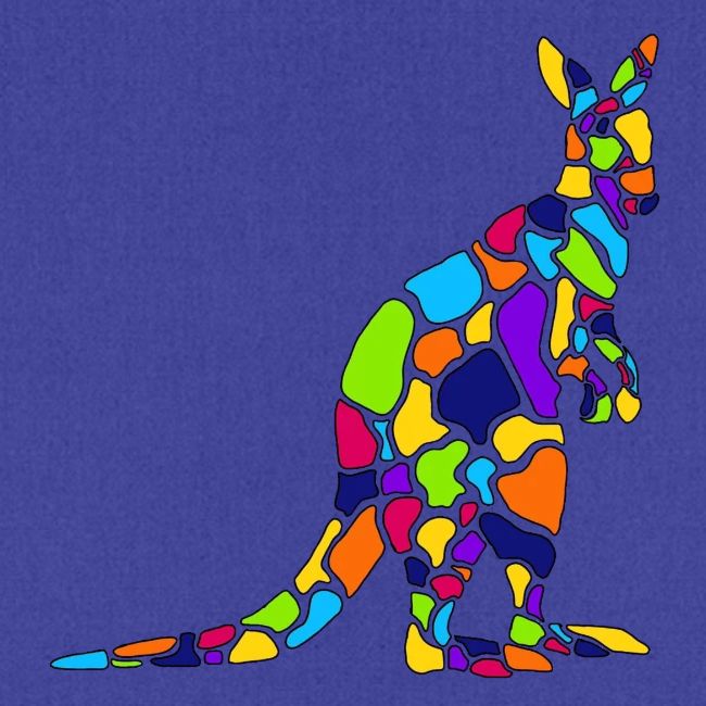 Art Deco kangaroo