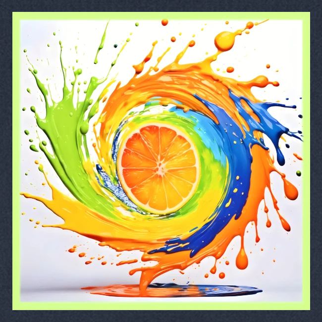Citrus Splash of Color Design
